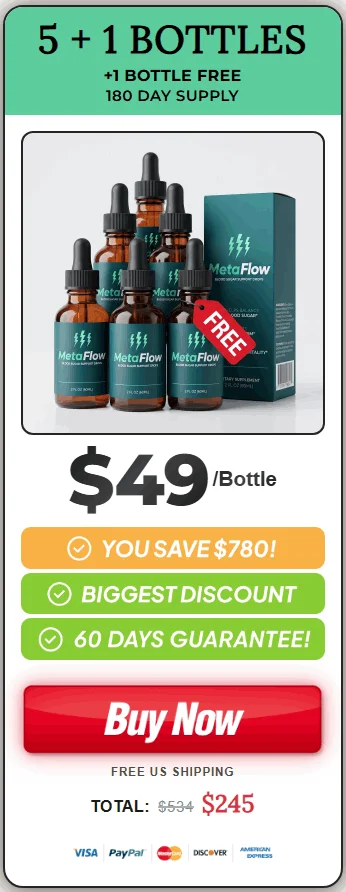 MetaFlow 6 Bottle Maximum Savings Pack